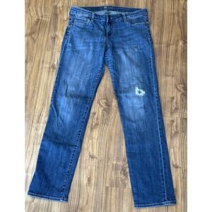 Kut from The Kloth Womens Boyfriend‎ Mid-Rise Straight Jeans Sz 8 Blue